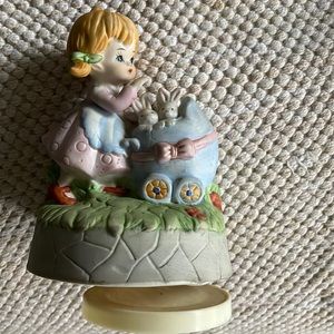 Vintage Porcelain music carousel